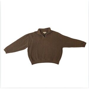 Tommy Bahama Cotton Sweater Adult XXL Zip Long Sleeve Casual Mens